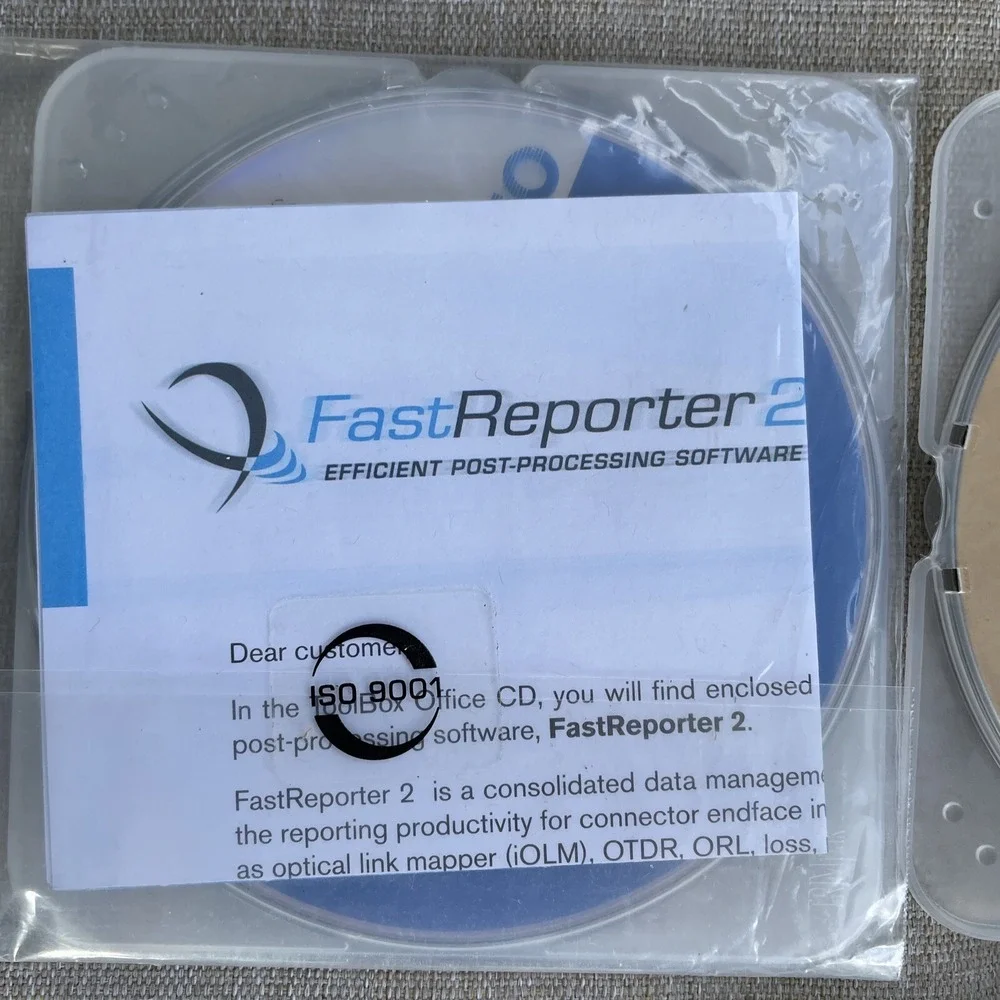 EXFO Toolbox 6 Fab-400 Fast Reporter 2 OTDR Product Service Pack 4 SP1 Software